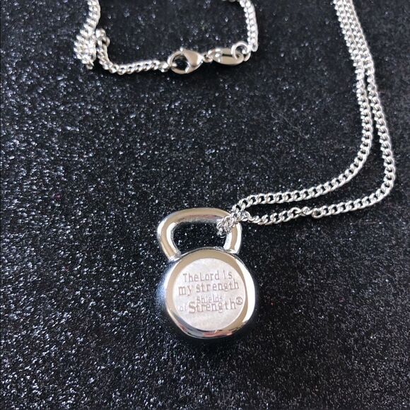 NWT Women’s Christian Kettle Bell Necklace - Picture 2 of 8